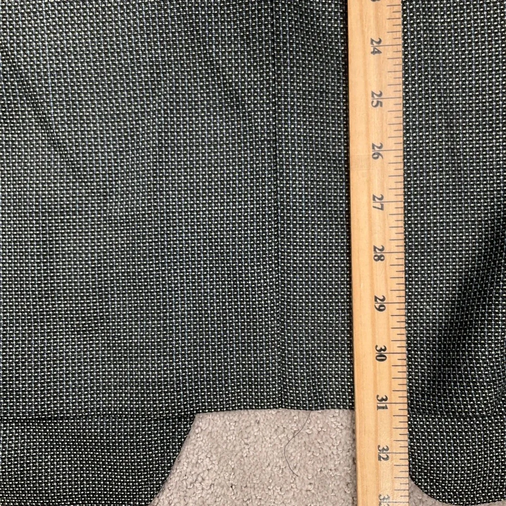 Tallia Blazer Mens 46R Gray Micro Texture Sterling Evening Italian Silk Wool NWT
